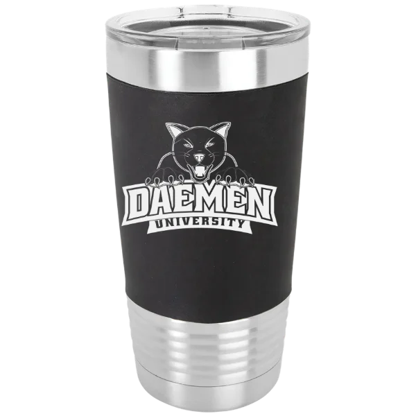 Daemen University Polar Camel 20 oz. Silicone Grip Tumbler with Standard Lid