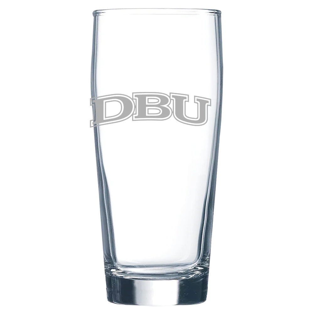 Dallas Baptist University Polar Camel 16 oz. Willi Becher Beer Glass