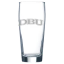 Dallas Baptist University Polar Camel 16 oz. Willi Becher Beer Glass