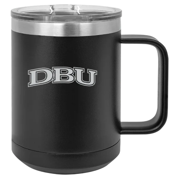 Dallas Baptist University Polar Camel 15 oz. Mug with Slider Lid