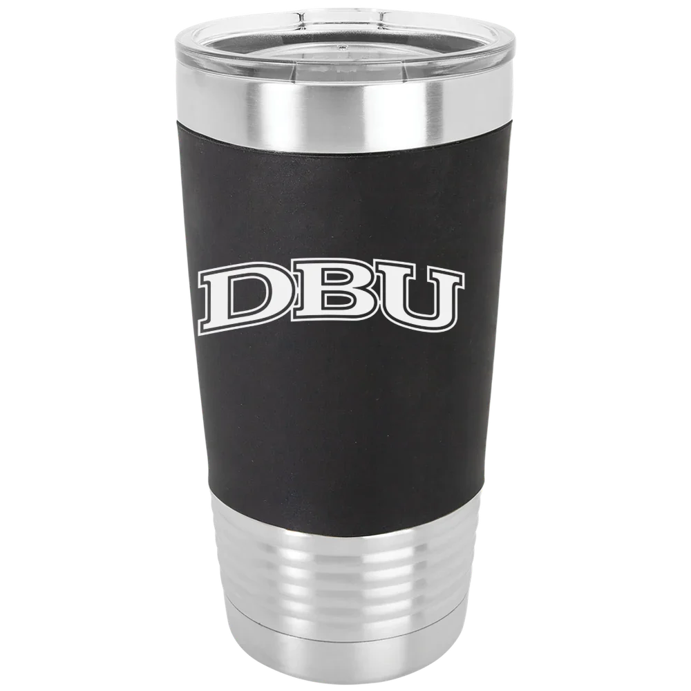 Dallas Baptist University Polar Camel 20 oz. Silicone Grip Tumbler with Standard Lid