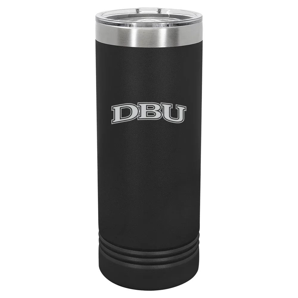 Dallas Baptist University Polar Camel 22 oz. Skinny Tumbler with Slider Lid