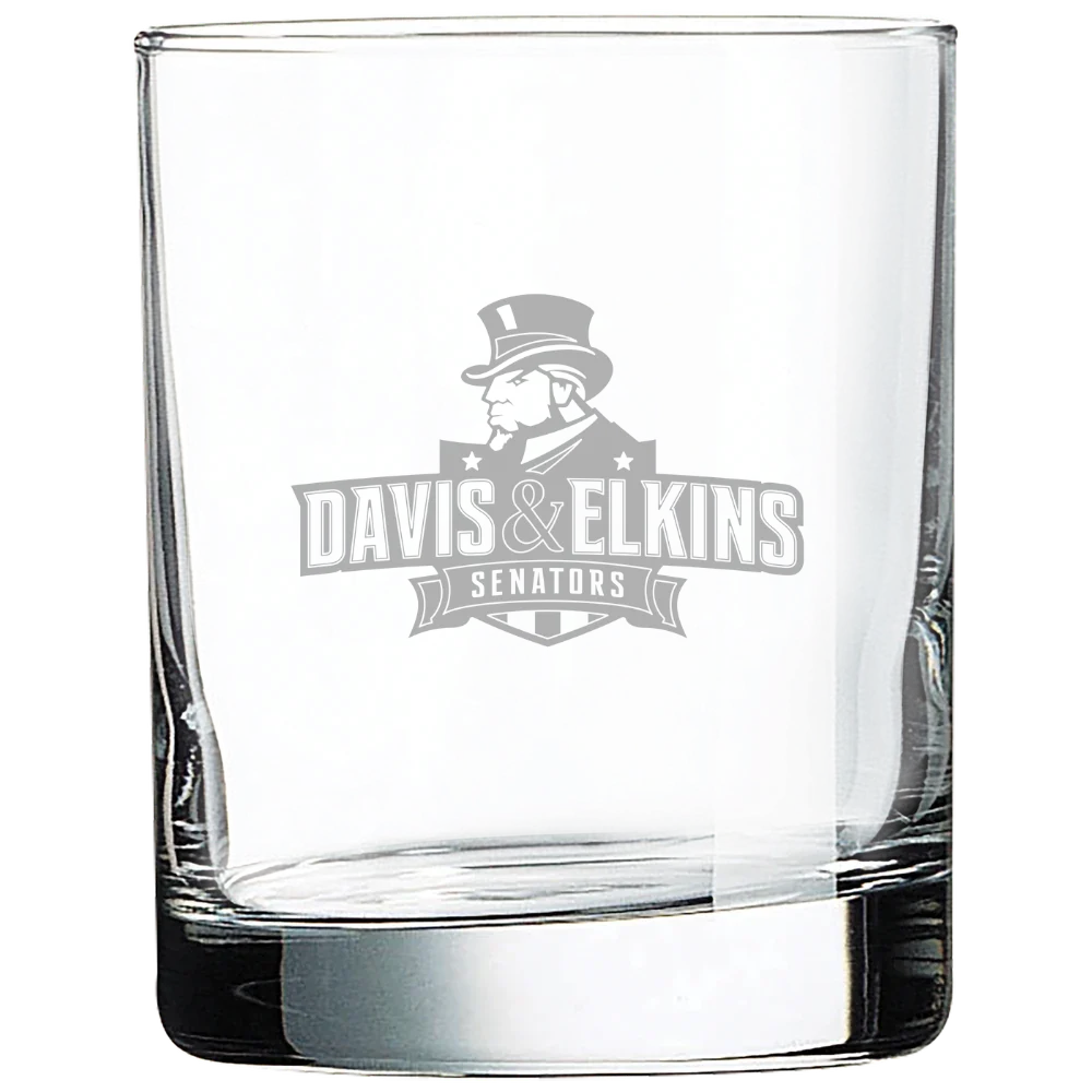 Davis & Elkins College Polar Camel 10 1/2 oz. On The Rocks Glass