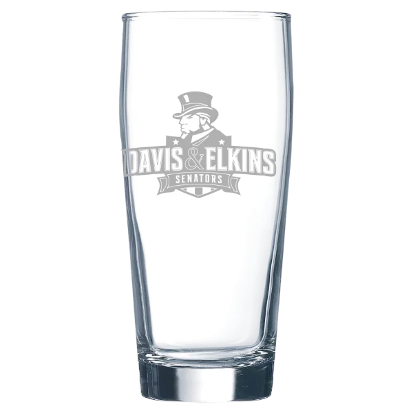 Davis & Elkins College Polar Camel 16 oz. Willi Becher Beer Glass