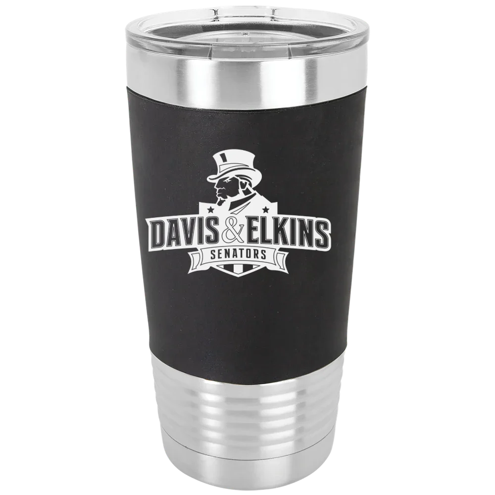 Davis & Elkins College Polar Camel 20 oz. Silicone Grip Tumbler with Standard Lid