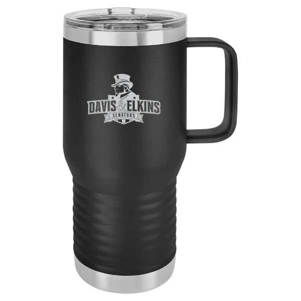 Davis & Elkins College Polar Camel 20 oz. Travel Mug with Slider Lid