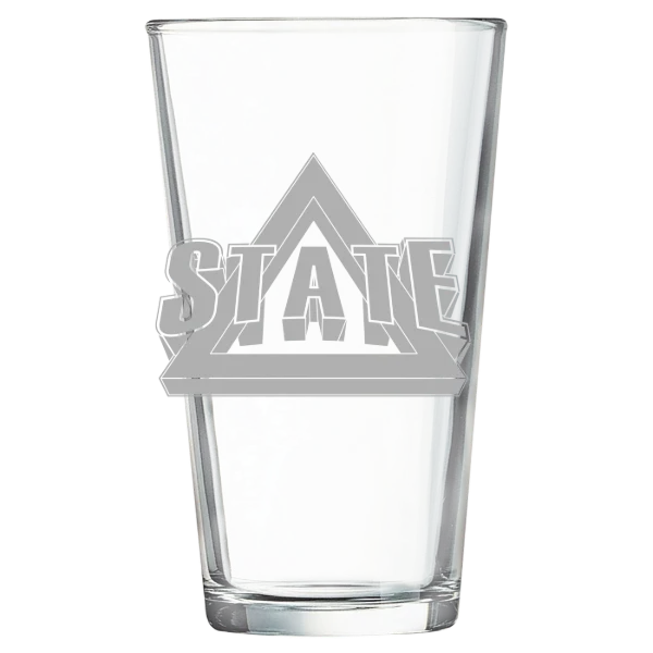 Delta State University Polar Camel 16 oz. Pint Mixing Glass