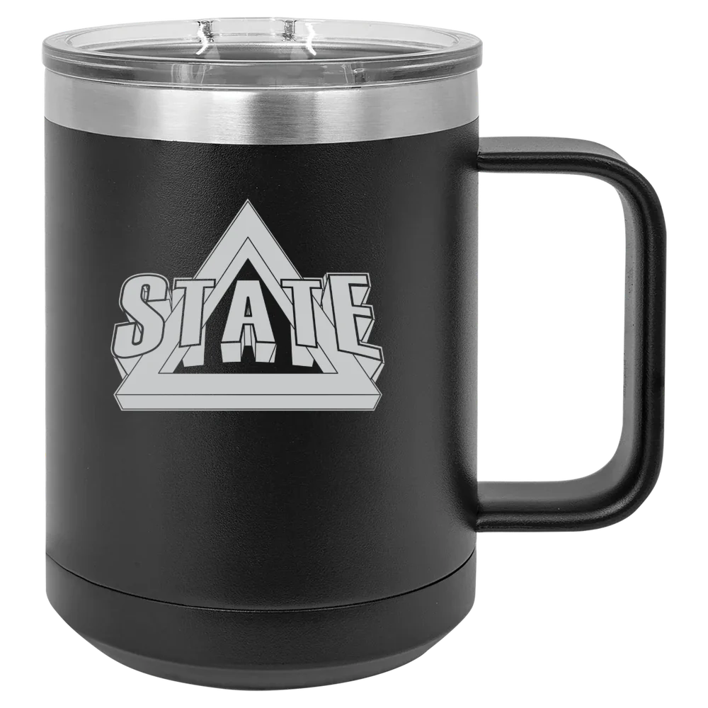 Delta State University Polar Camel 15 oz. Mug with Slider Lid
