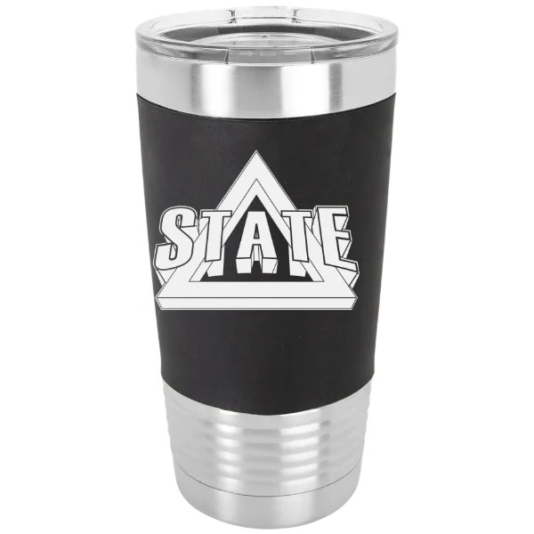 Delta State University Polar Camel 20 oz. Silicone Grip Tumbler with Standard Lid