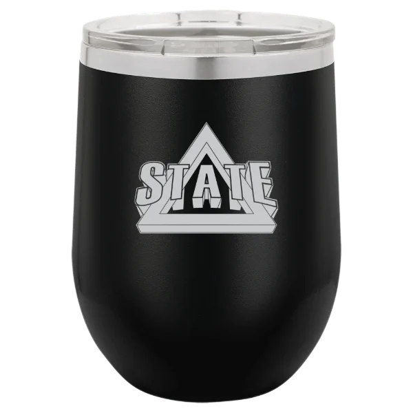 Delta State University Polar Camel 12 oz. Stemless Wine Tumbler