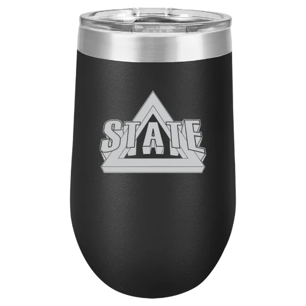 Delta State University Polar Camel 16 oz. Stemless Wine Tumbler