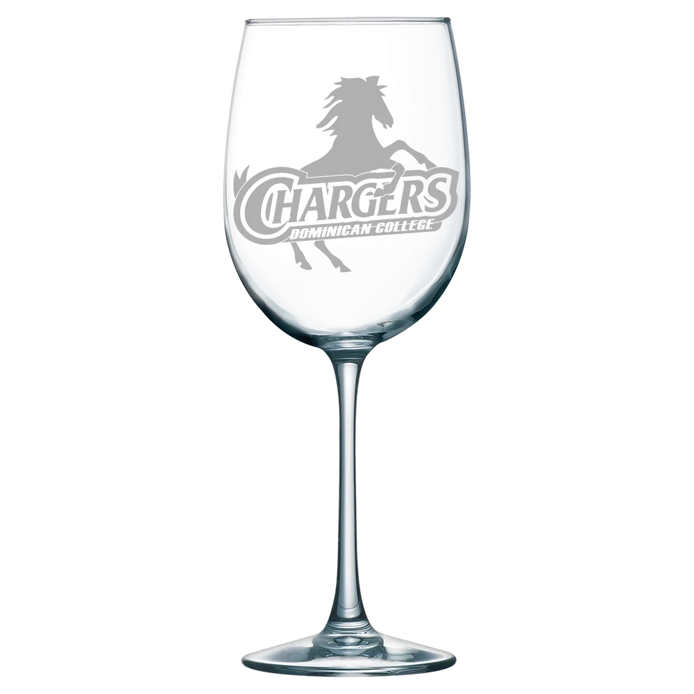 Dominican University New York Polar Camel 19 oz. Wine Glass