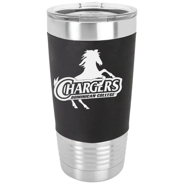 Dominican University New York Polar Camel 20 oz. Silicone Grip Tumbler with Standard Lid