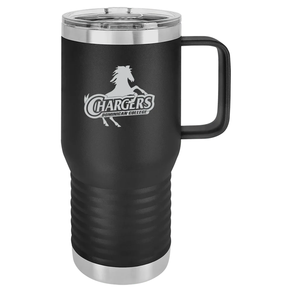 Dominican University New York Polar Camel 20 oz. Travel Mug with Slider Lid