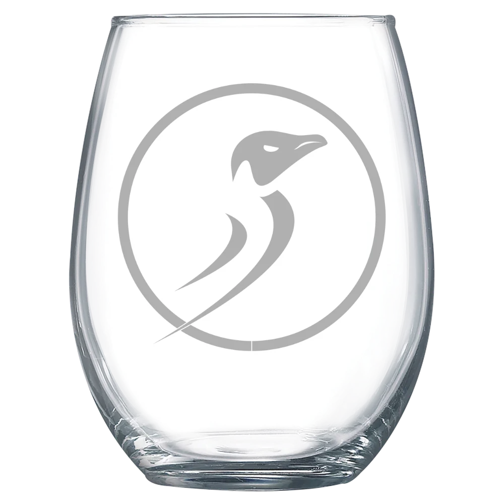 Dominican University of California Polar Camel 15 oz. Stemless Wine Glass