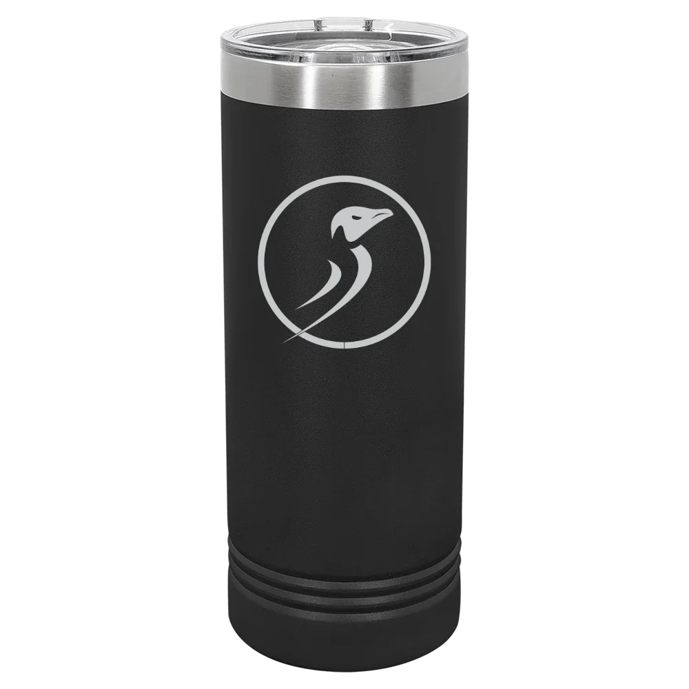 Dominican University of California Polar Camel 22 oz. Skinny Tumbler with Slider Lid