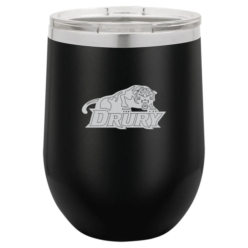 Drury University Polar Camel 12 oz. Stemless Wine Tumbler
