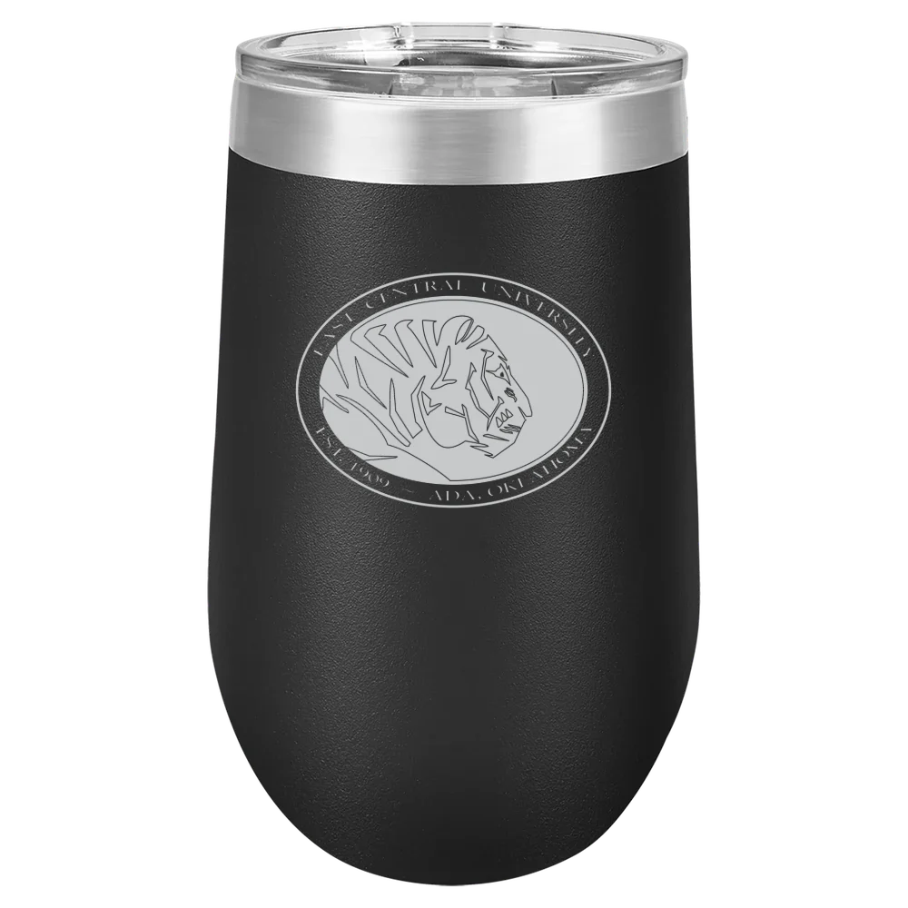East Central University Polar Camel 16 oz. Stemless Wine Tumbler