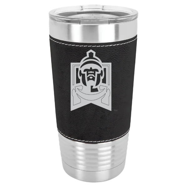 East Stroudsburg University of Pennsylvania Polar Camel 20 oz. Leatherette Grip Tumbler with Standard Lid