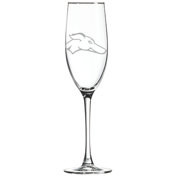 Eastern New Mexico University Polar Camel 8 oz. Champagne Flute