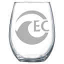 Eckerd College Polar Camel 15 oz. Stemless Wine Glass