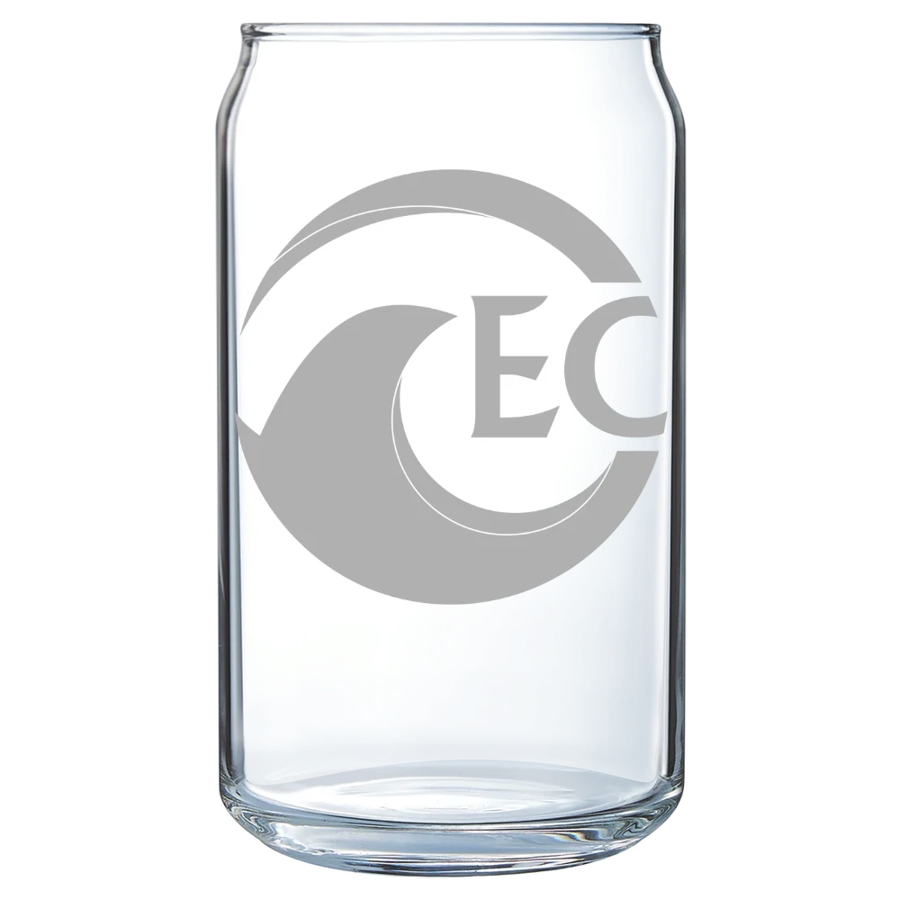 Eckerd College Polar Camel 16 oz. Can Glass