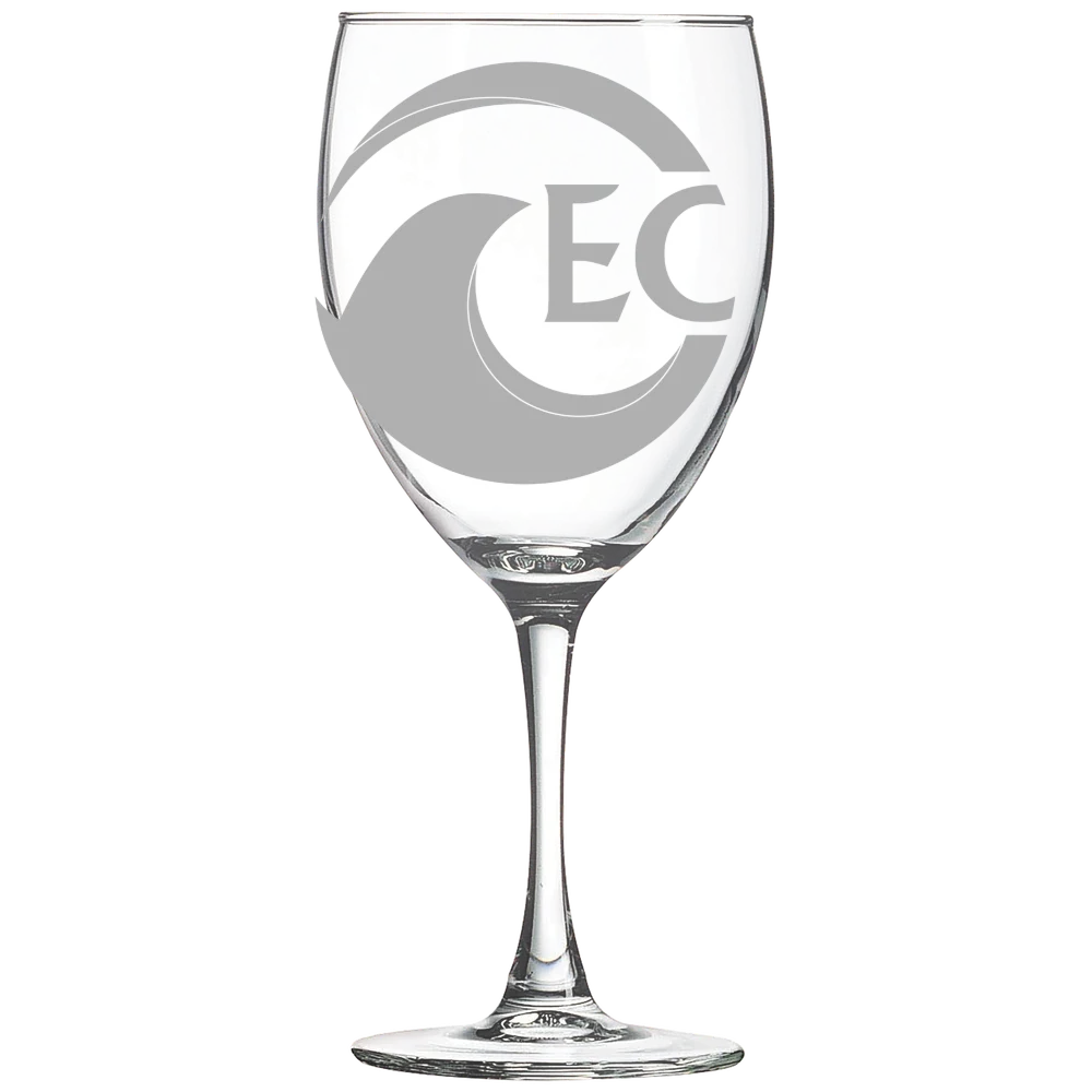Eckerd College Polar Camel 10 1/2 oz. Wine Glass