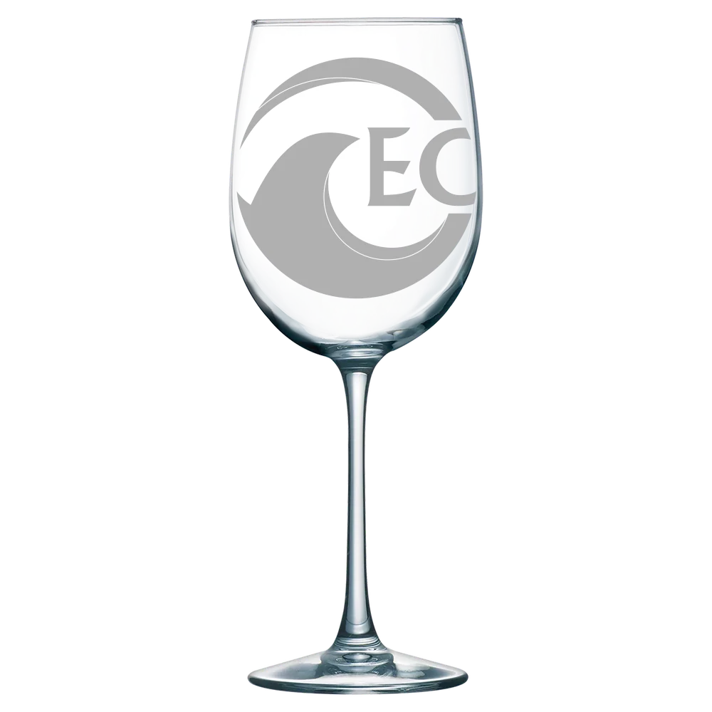 Eckerd College Polar Camel 19 oz. Wine Glass