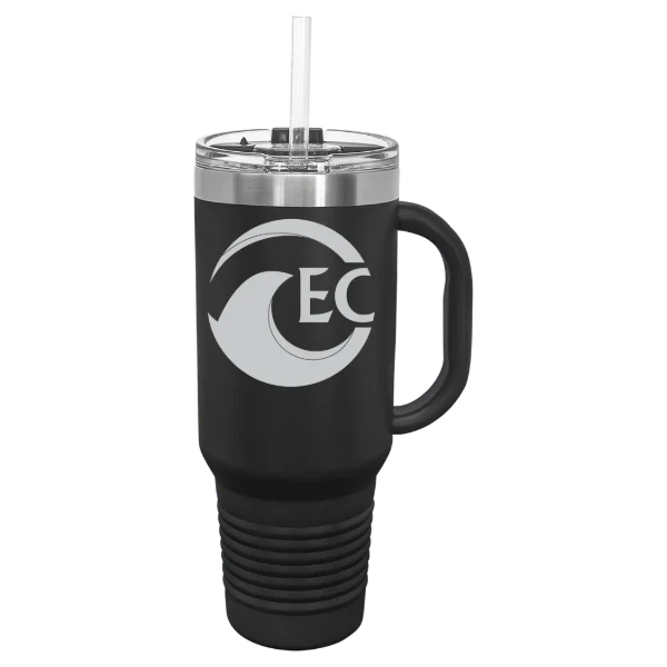 Eckerd College Polar Camel 40 oz. Travel Mug with Snap Lid & Straw