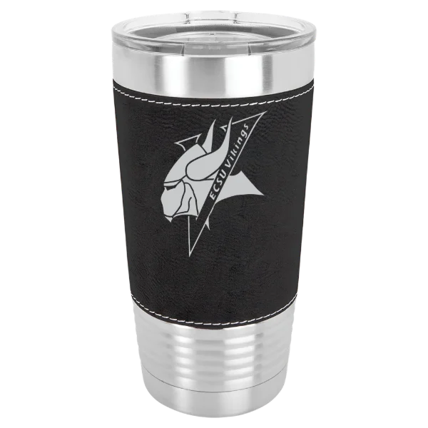 Elizabeth City State University Polar Camel 20 oz. Leatherette Grip Tumbler with Standard Lid