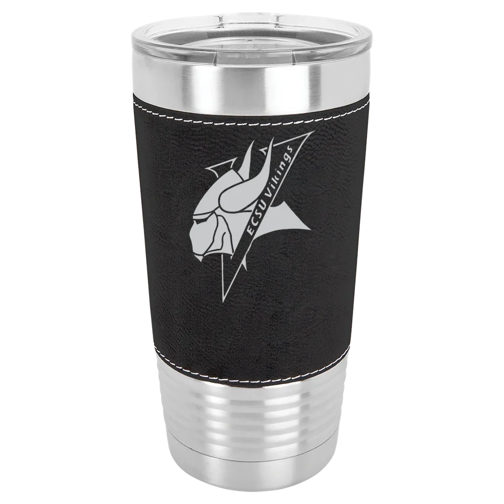 Elizabeth City State University Polar Camel 20 oz. Leatherette Grip Tumbler with Standard Lid