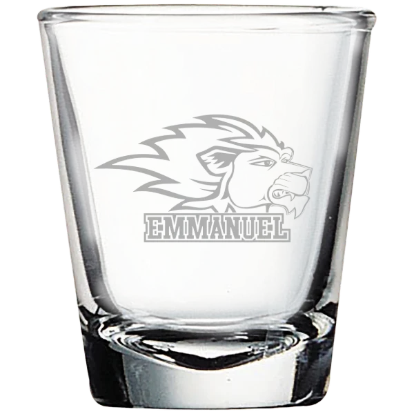 Emmanuel University (Georgia) Polar Camel 1.7 oz. Shot Glass