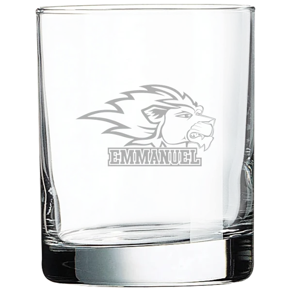 Emmanuel University (Georgia) Polar Camel 10 1/2 oz. On The Rocks Glass