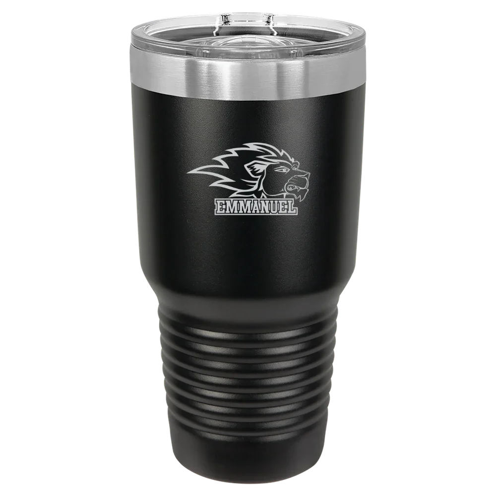Emmanuel University (Georgia) Polar Camel 30 oz. Ringneck Tumbler with Slider Lid