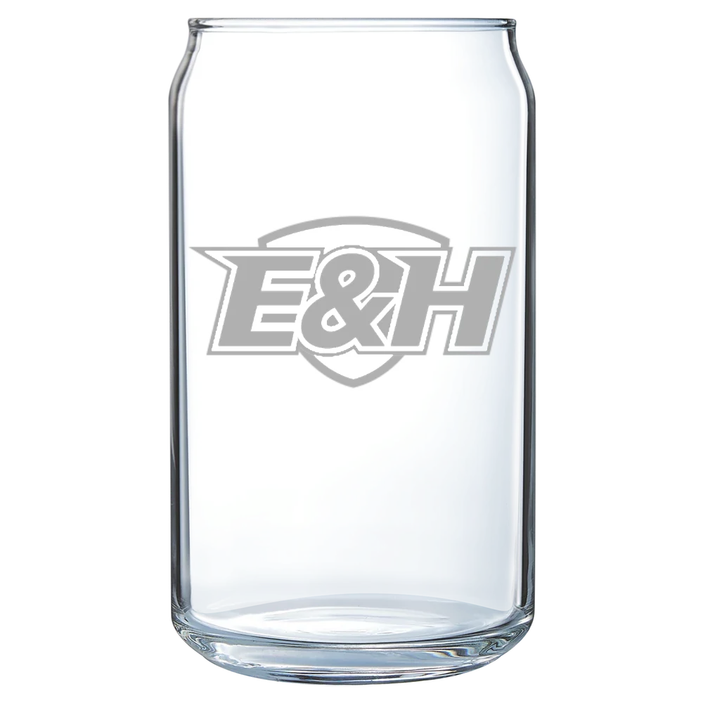 Emory & Henry University Polar Camel 16 oz. Can Glass