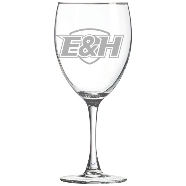 Emory & Henry University Polar Camel 10 1/2 oz. Wine Glass