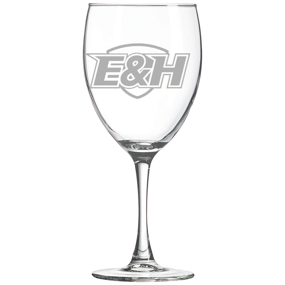Emory & Henry University Polar Camel 10 1/2 oz. Wine Glass