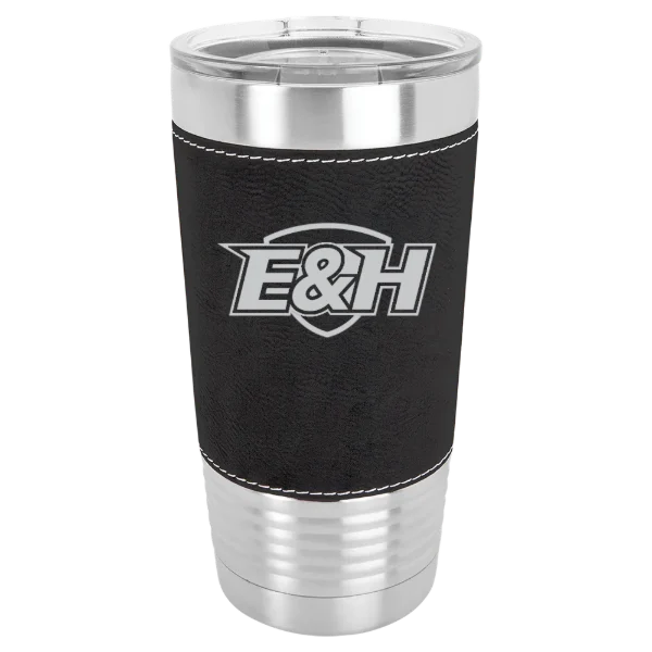 Emory & Henry University Polar Camel 20 oz. Leatherette Grip Tumbler with Standard Lid