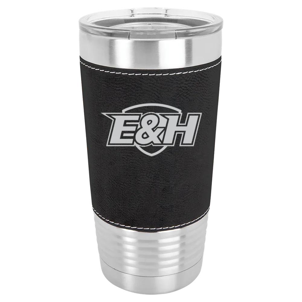 Emory & Henry University Polar Camel 20 oz. Leatherette Grip Tumbler with Standard Lid