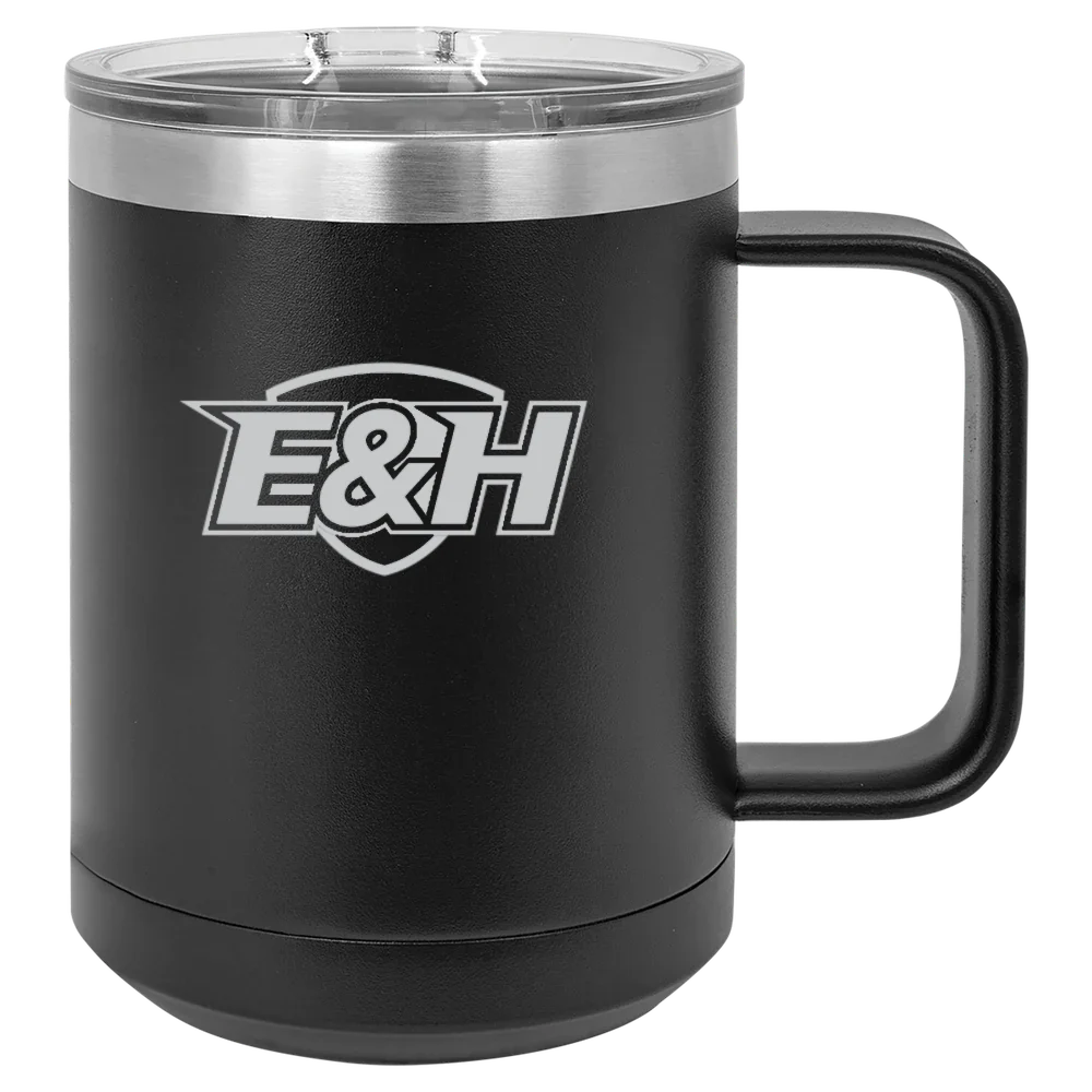 Emory & Henry University Polar Camel 15 oz. Mug with Slider Lid