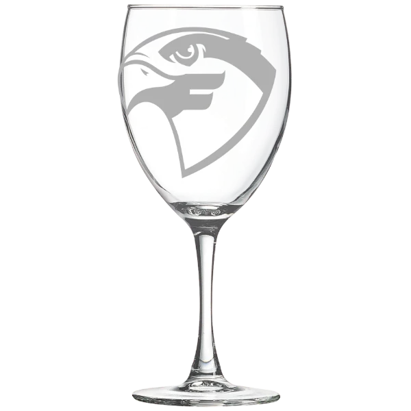 Fairmont State University Polar Camel 10 1/2 oz. Wine Glass