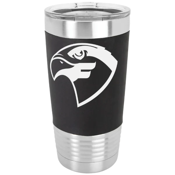 Fairmont State University Polar Camel 20 oz. Silicone Grip Tumbler with Standard Lid