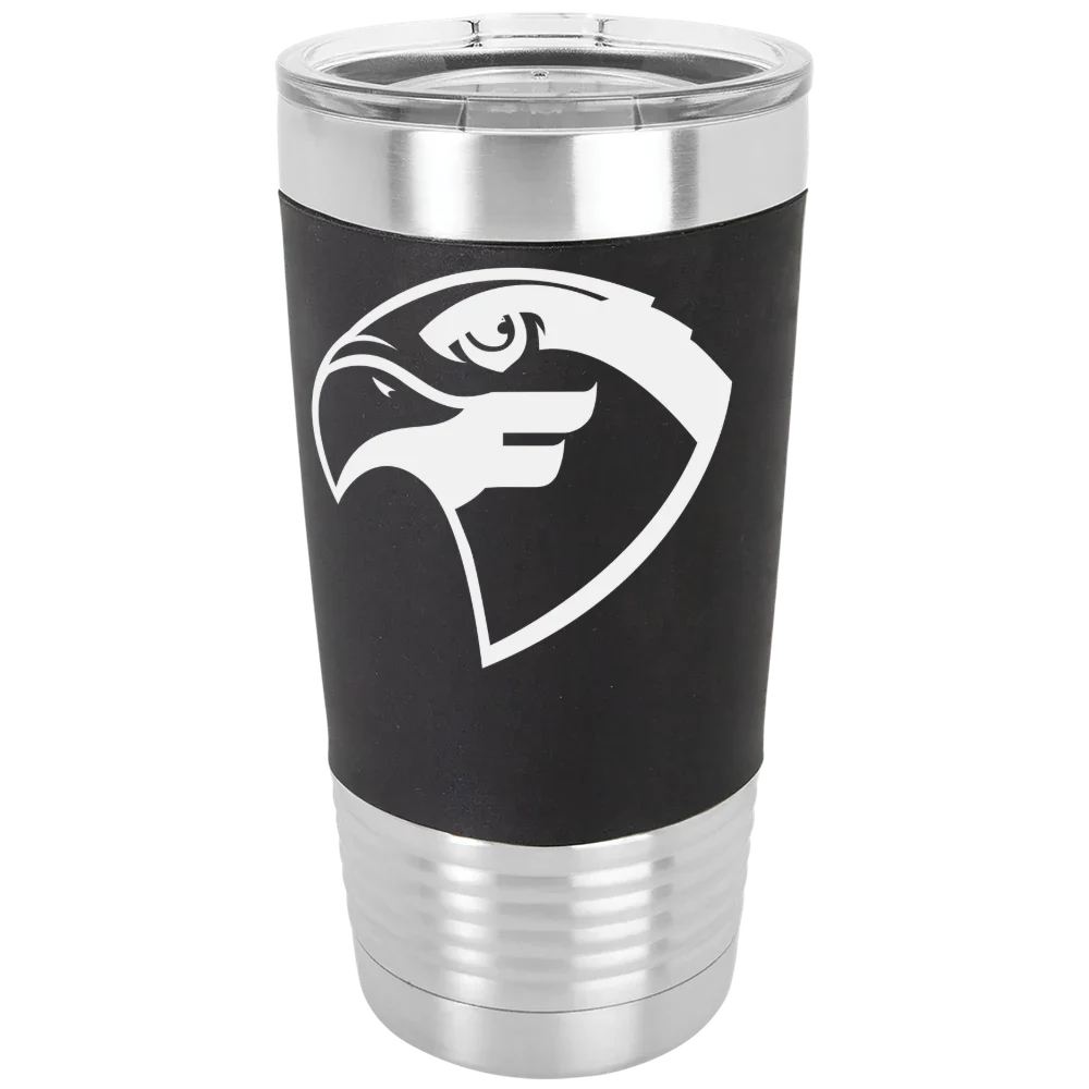 Fairmont State University Polar Camel 20 oz. Silicone Grip Tumbler with Standard Lid