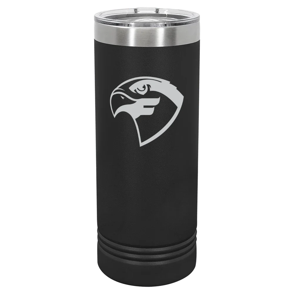 Fairmont State University Polar Camel 22 oz. Skinny Tumbler with Slider Lid