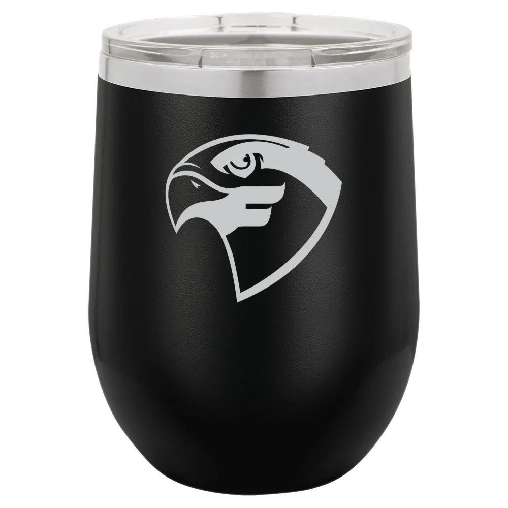 Fairmont State University Polar Camel 12 oz. Stemless Wine Tumbler