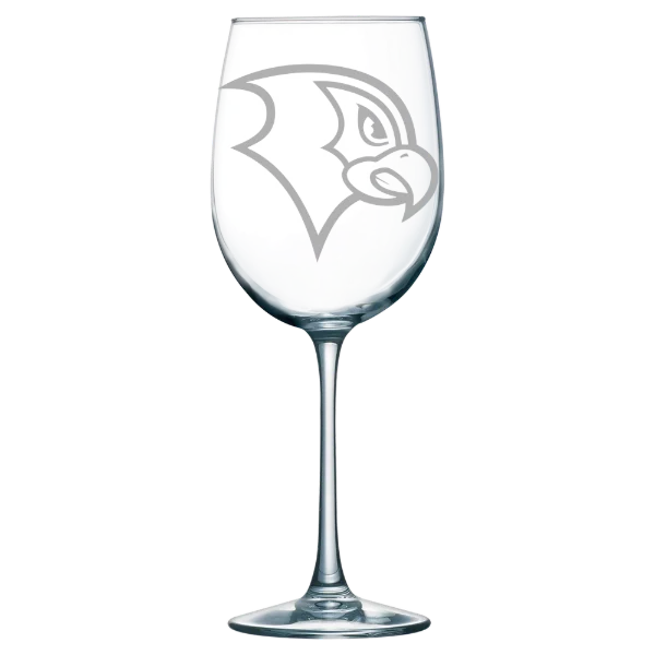 Felician University Polar Camel 19 oz. Wine Glass