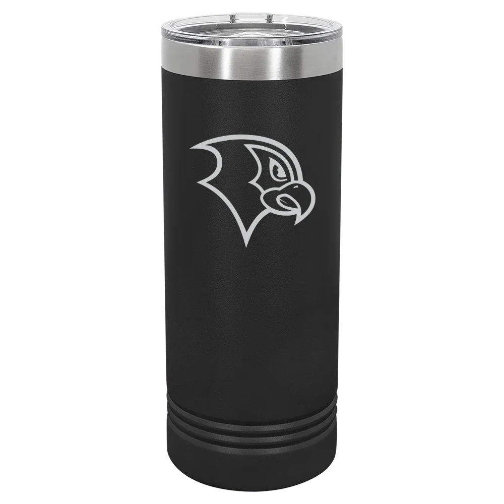 Felician University Polar Camel 22 oz. Skinny Tumbler with Slider Lid