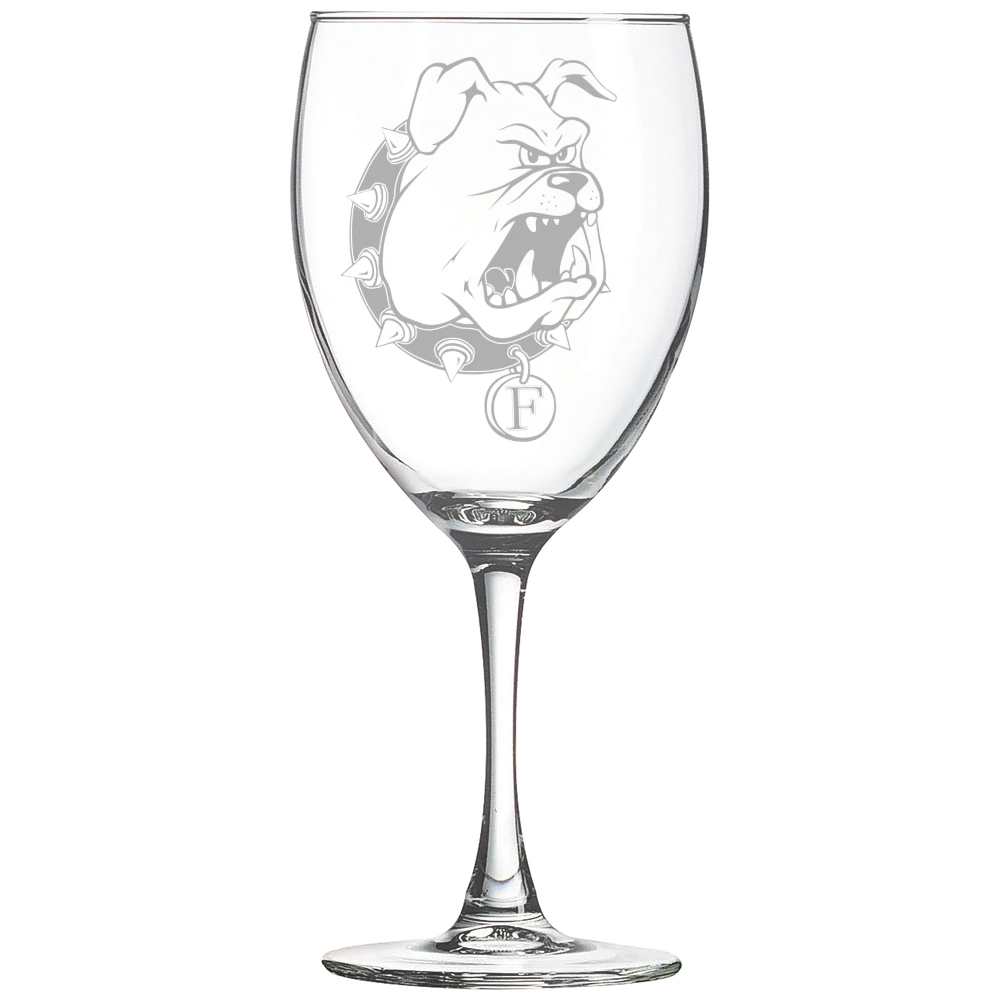 Ferris State University Polar Camel 10 1/2 oz. Wine Glass