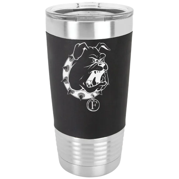 Ferris State University Polar Camel 20 oz. Silicone Grip Tumbler with Standard Lid