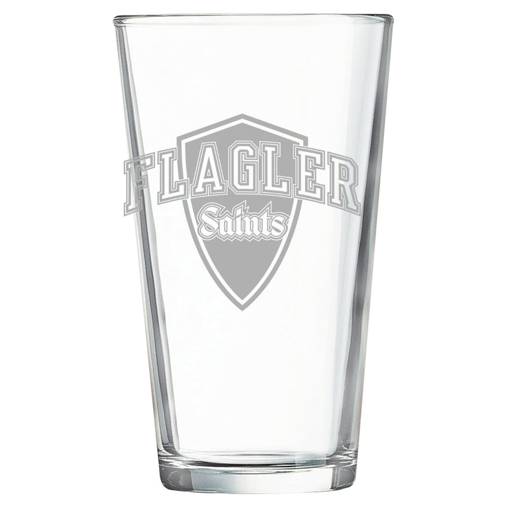 Flagler College Polar Camel 16 oz. Pint Mixing Glass